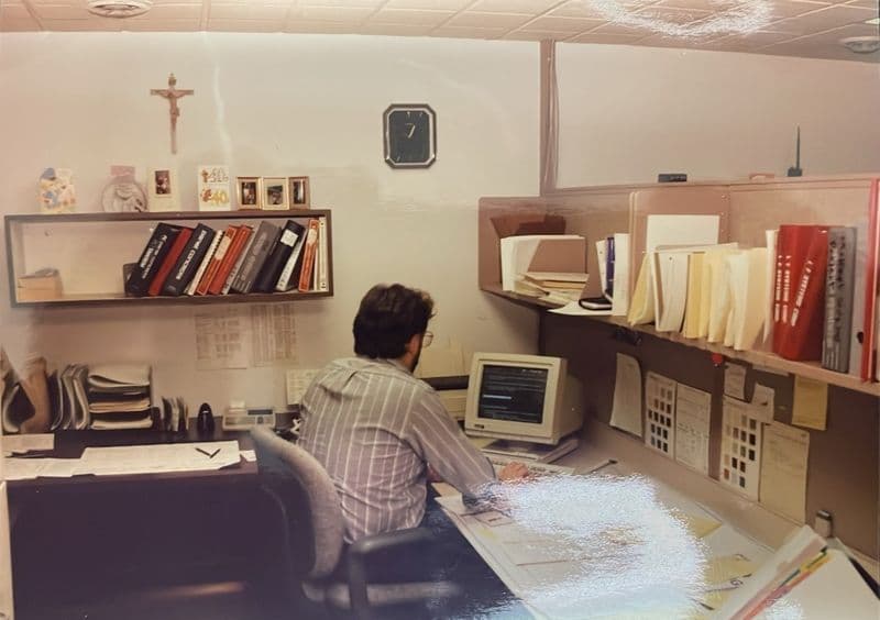 LF Systems — 1990s lab installation