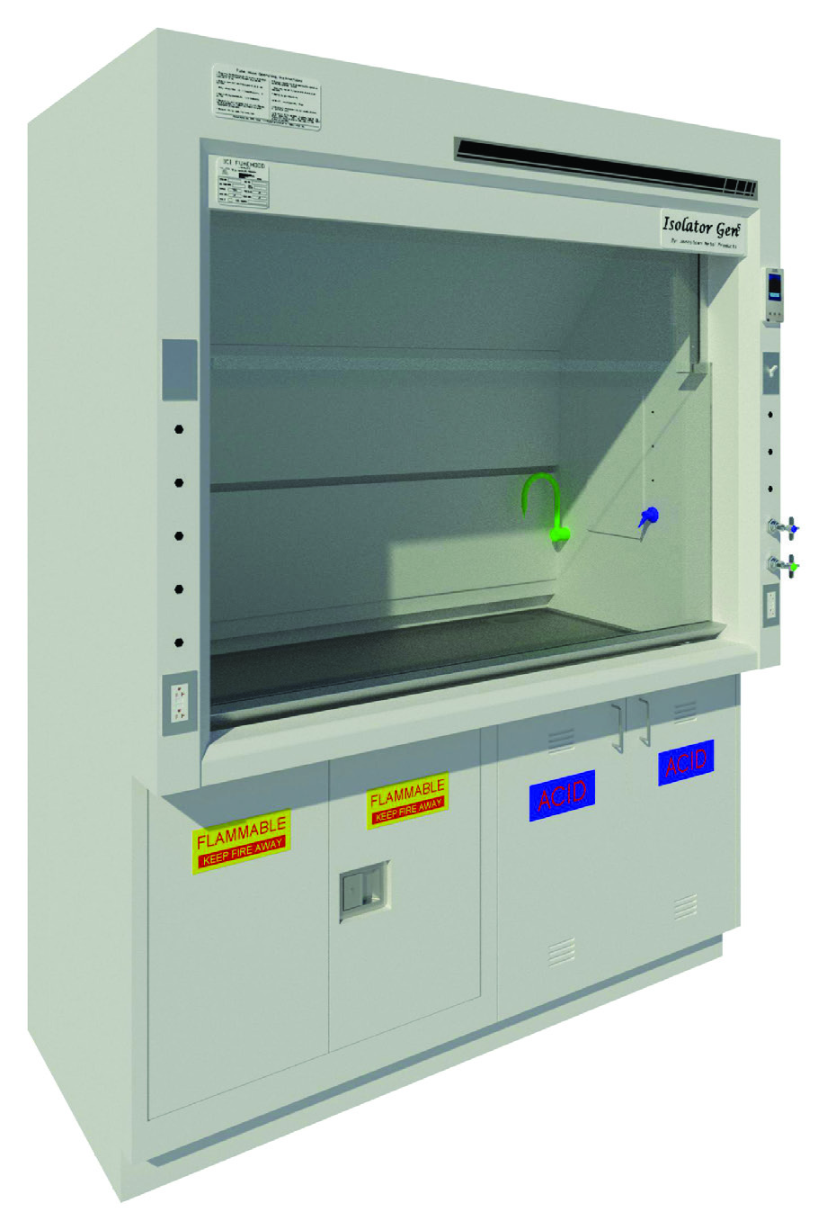 F-100 Series Bench Fume Hoods
